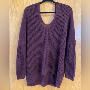 Purple sweater
